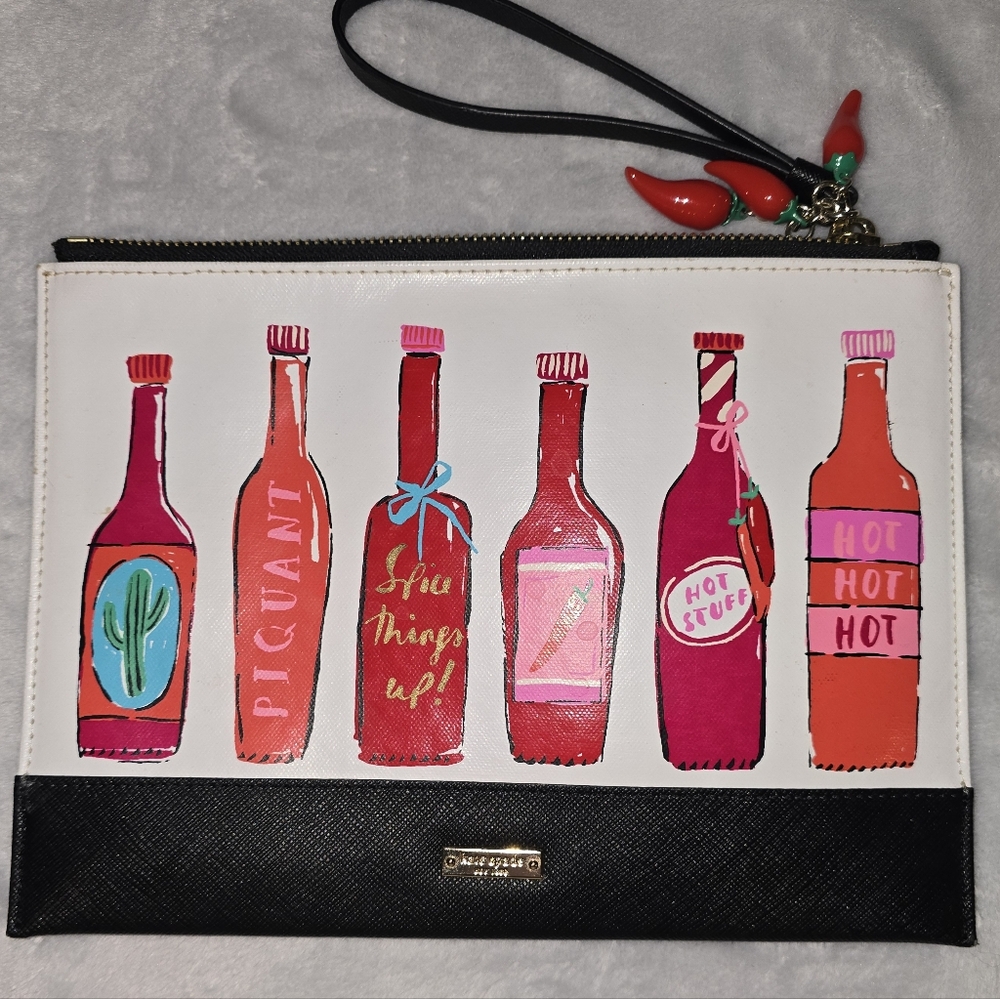 Kate Spade Hot Sauce Wristlet